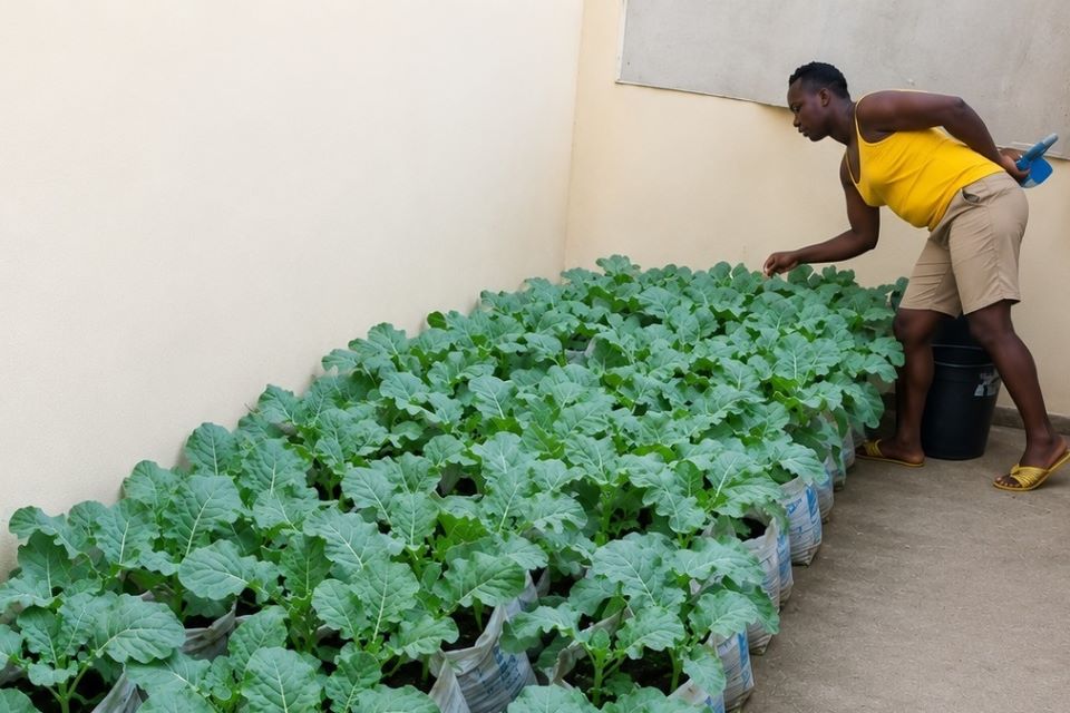 URBAN GARDENING IMPROVES CHARITY ZULU'S FAMILY NUTRITION