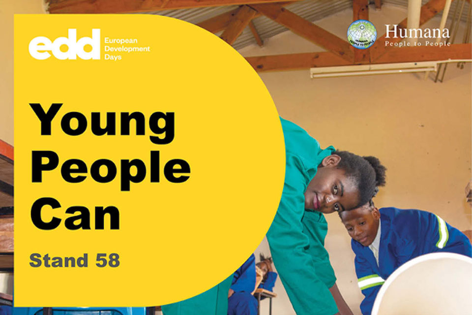 At the European Development Days 2019, we say “Young People Can”