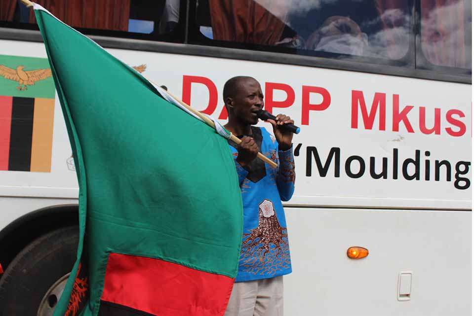 Permanent Secretary flags off the DAPP Mkushi College of Education Bussing tour.
