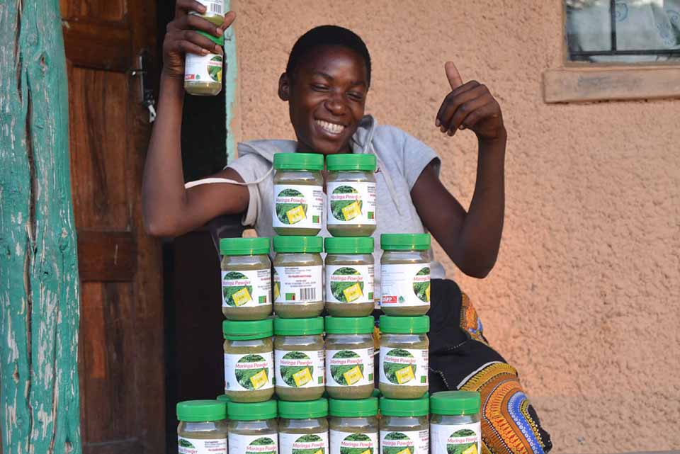 At 28, and cashing lots in Moringa plants growing